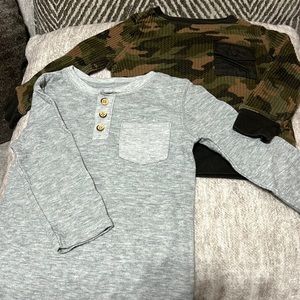 Graphic toddler tee’s & long sleeves